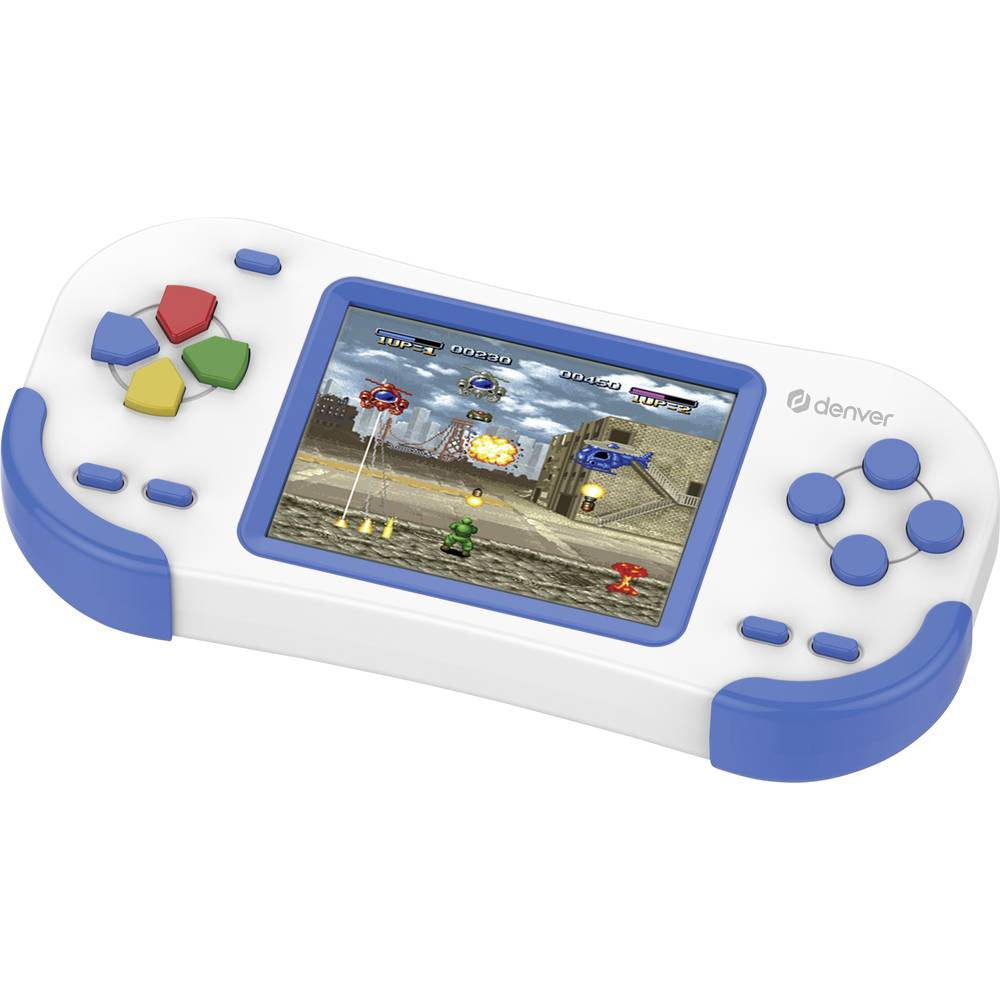 B-Ware Denver Gmp 295 Handheld Weiß Blau Spielekonsole Gaming Zubehör Konsole Spielware - 5706751075759