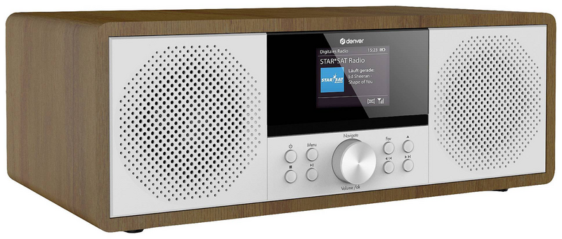 B-Ware Denver Mir 270 Dw Internetradio Cd Radio Musikspieler Internet Radio Radio Musik