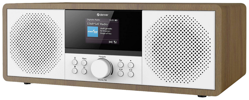 B-Ware Denver Mir 270 Dw Internetradio Cd Radio Musikspieler Internet Radio Radio Musik