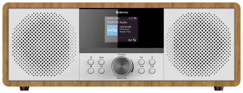 B-Ware Denver Mir 270 Dw Internetradio Cd Radio Musikspieler Internet Radio Radio Musik