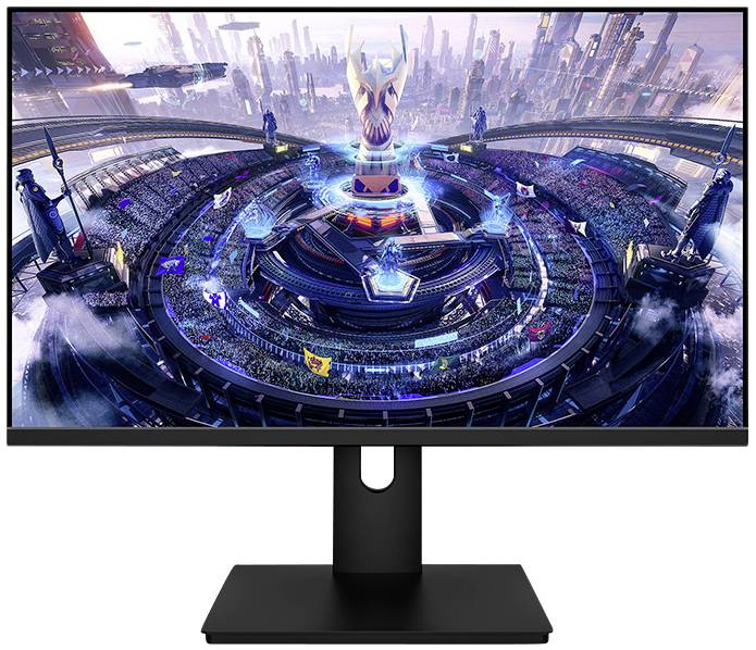 Moniteur plat sans cadre Denver Mle 2705, écran LED 4K, 27 pouces, format 16:9, 5 ms, produit d'occasion.