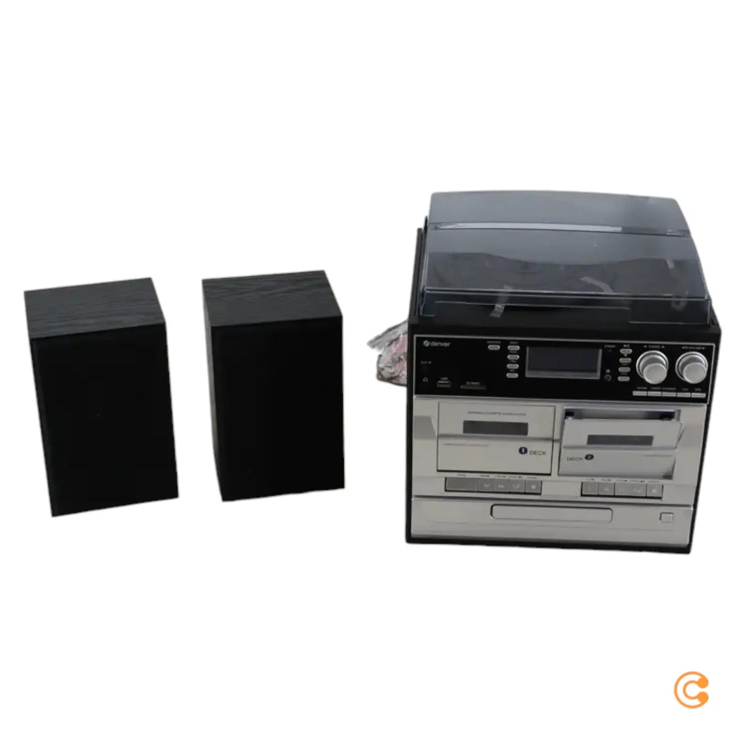 C-Ware Denver Mrd 166 Stereoanlage Dab+ Plattenspieler Sd Ukw Usb Siehe Text/Foto - 5706751051906