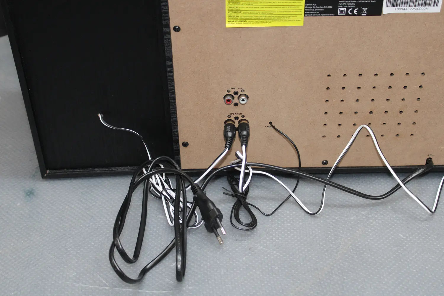 C-Ware Denver Mrd 166 Stereoanlage Dab+ Plattenspieler Sd Ukw Usb Siehe Text/Foto645 - 5706751051906