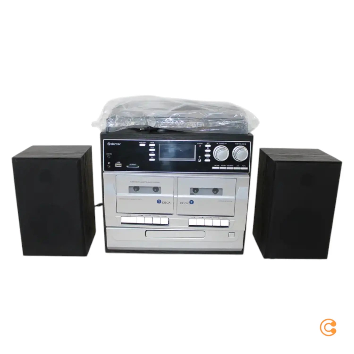 C-Ware Denver Mrd 166 Stereoanlage Dab+ Plattenspieler Sd Ukw Usb Siehe Text/Foto - 5706751051906