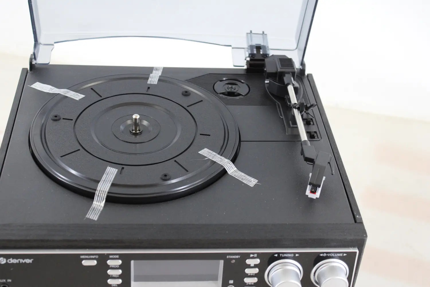 C-Ware Denver Mrd 166 Stereoanlage Dab+ Plattenspieler Sd Ukw Usb Siehe Text/Foto - 5706751051906