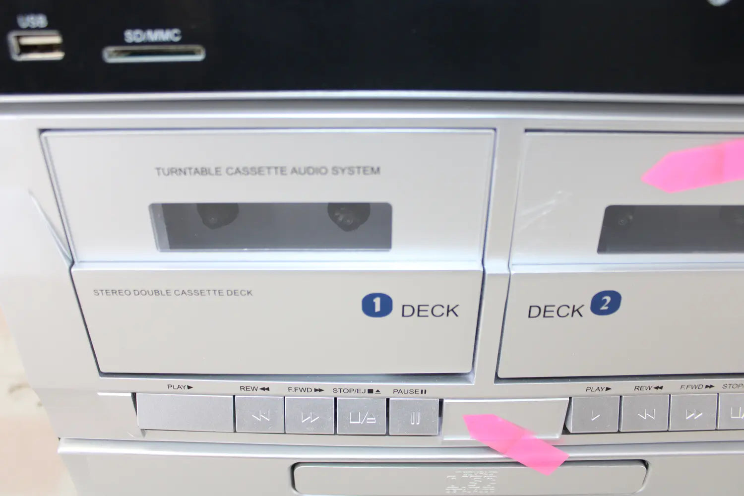 C-Ware Denver Mrd 166 Stereoanlage Dab+ Plattenspieler Sd Ukw Usb Siehe Text/Foto - 5706751051906