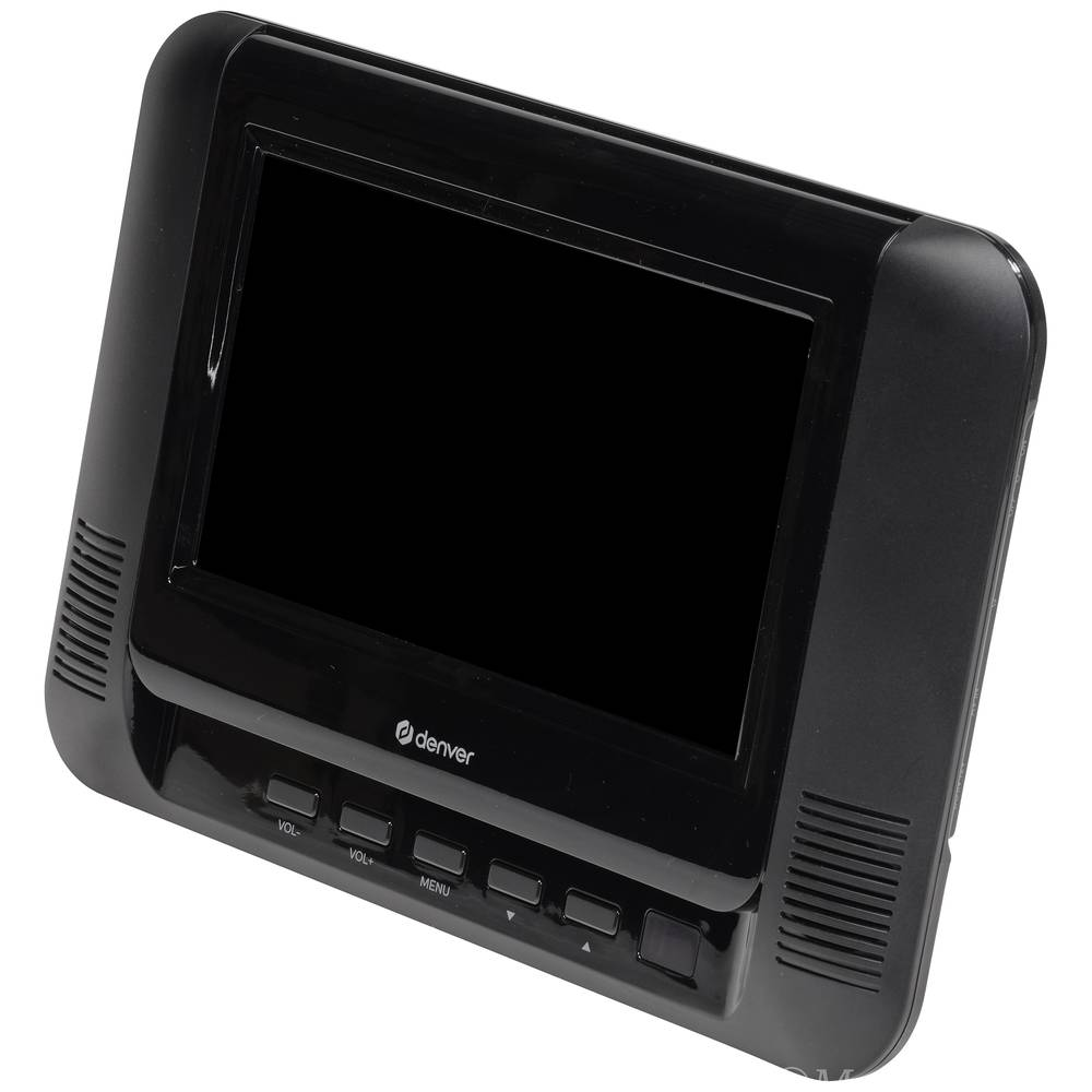 B-Ware Denver Portabler Twin Dvd Player Tragbarer Disc Player Hauptgerät Schwarz - 5706751068102