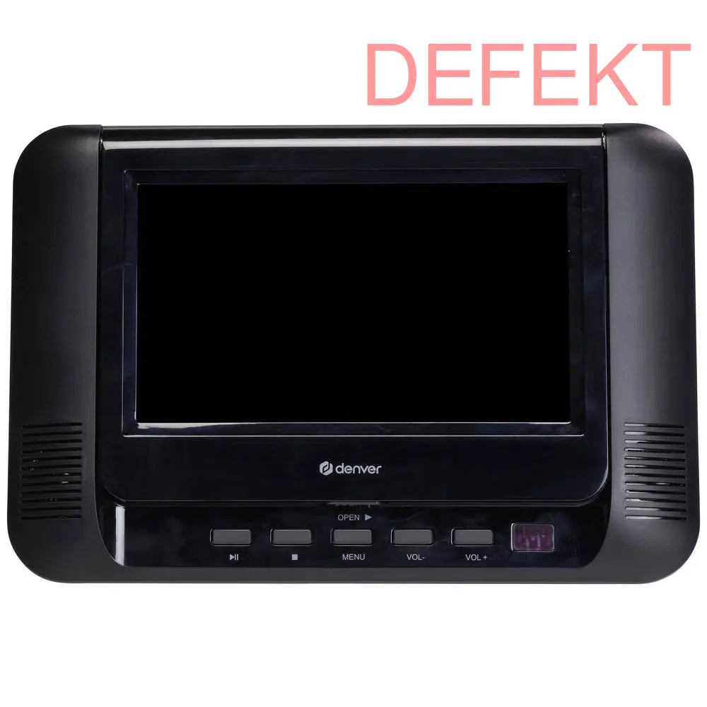 D-Ware Denver Portabler Twin Dvd Player Tragbarer Disc Player Hauptgerät Defektware - 5706751068102
