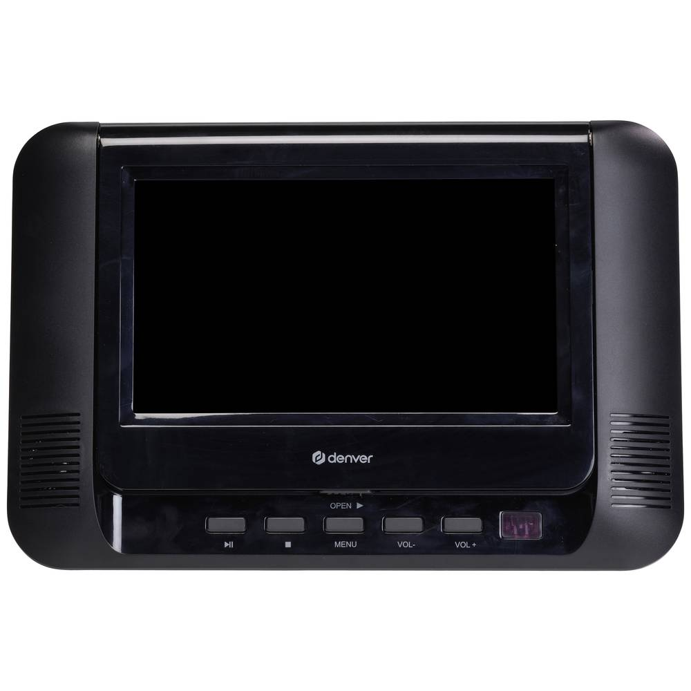 B-Ware Denver Portabler Twin Dvd Player Tragbarer Disc Player Hauptgerät Schwarz - 5706751068102
