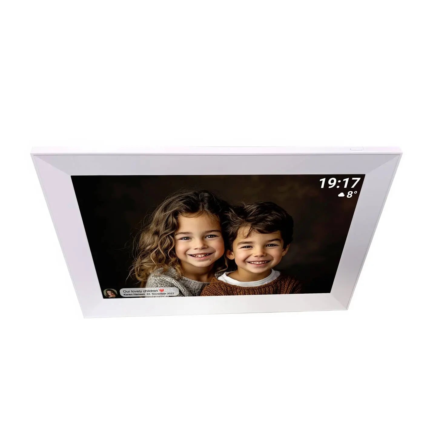 B-Ware Denver Digitaler Wi Fi Bilderrahmen Fotorahmen Frameo Weiß 16 Gb Touch Wlan 1499 - 5706751075650