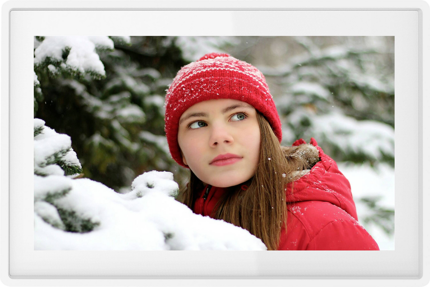 B-Ware Denver Digitaler Wi Fi Bilderrahmen 25.7 Cm 10.1 Zoll Bilderrahmen Bilder Rahmen - 5706751055430