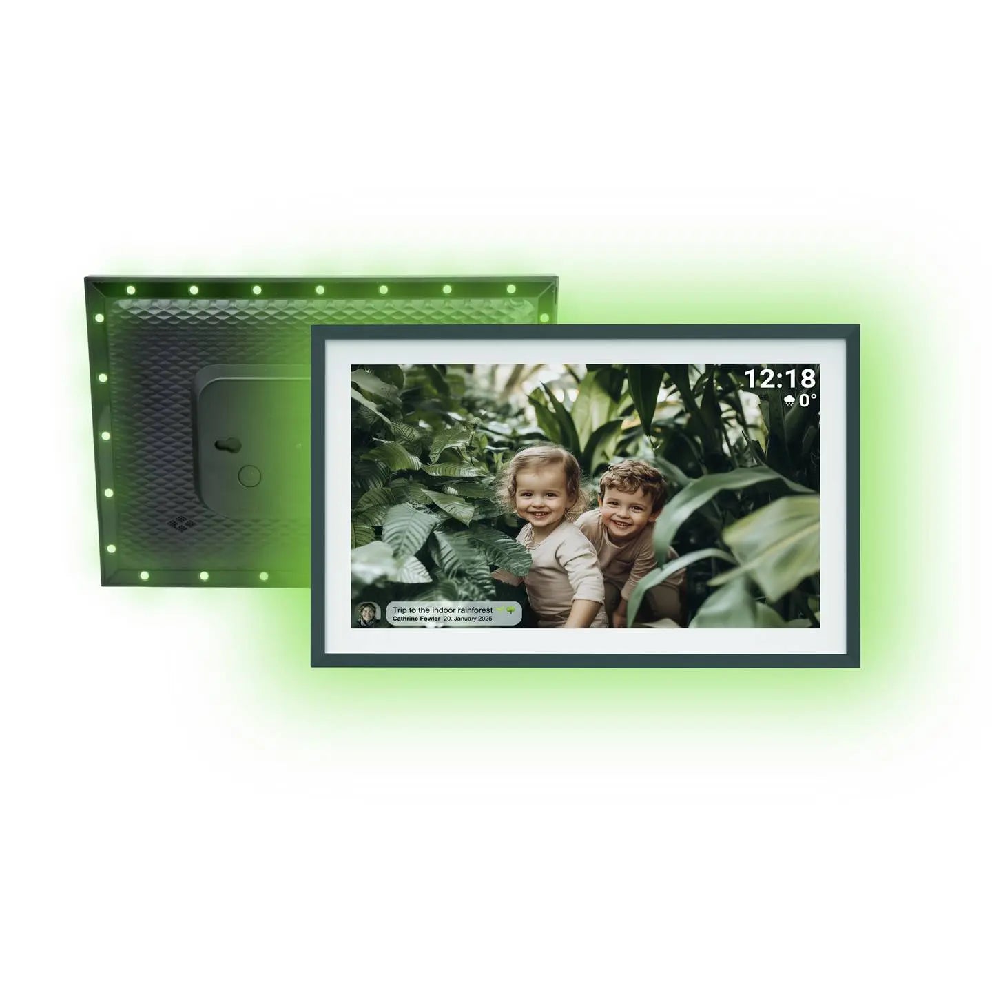 B-Ware Denver Digitaler Bilderrahmen Fotorahmen Touch Frameo Speicher Schwarz 10,1 Zoll - 5706751083754