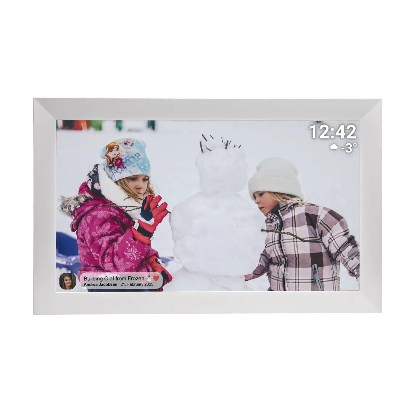 B-Ware Denver Bilderrahmen Digitaler Fotorahmen Wlan Touchscreen 15,6 Zoll 32 Gb Cloud - 5706751085604