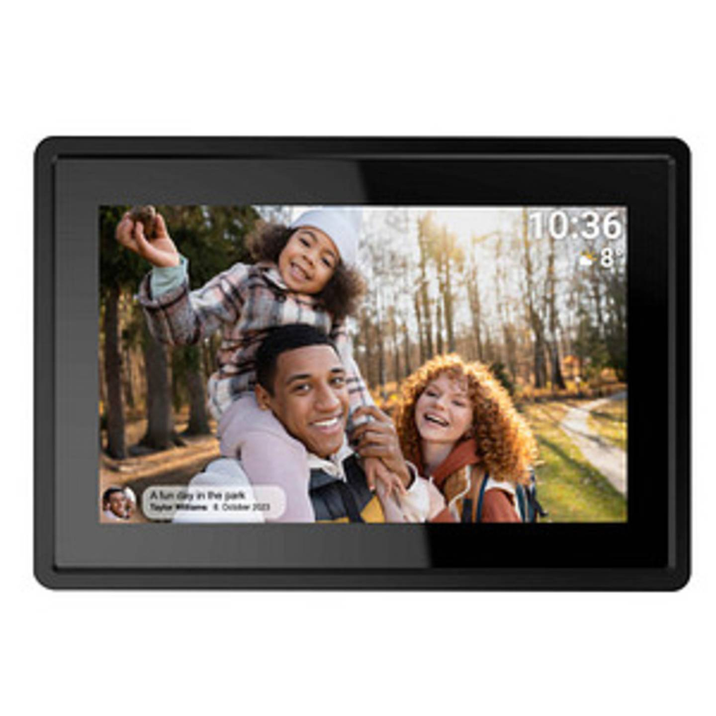 B-Ware Denver Digitaler Bilderrahmen Foto Rahmen Digital Schwarz 7 Zoll Wi Fi Hauptgerät - 5706751075070
