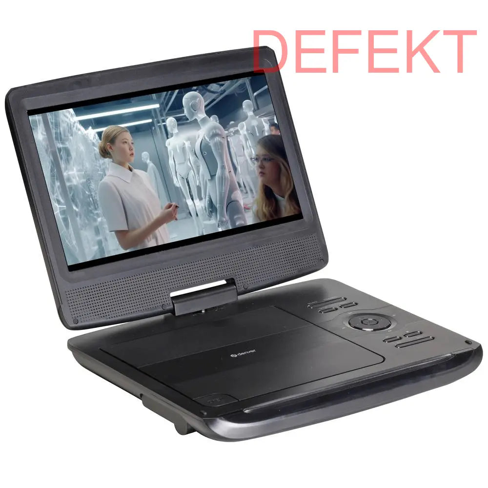 D-Ware Denver Mt 1097 Tragbarer Dvd Player 25.4 Cm 10 Zoll Akkubetrieb Defektware - 5706751068041
