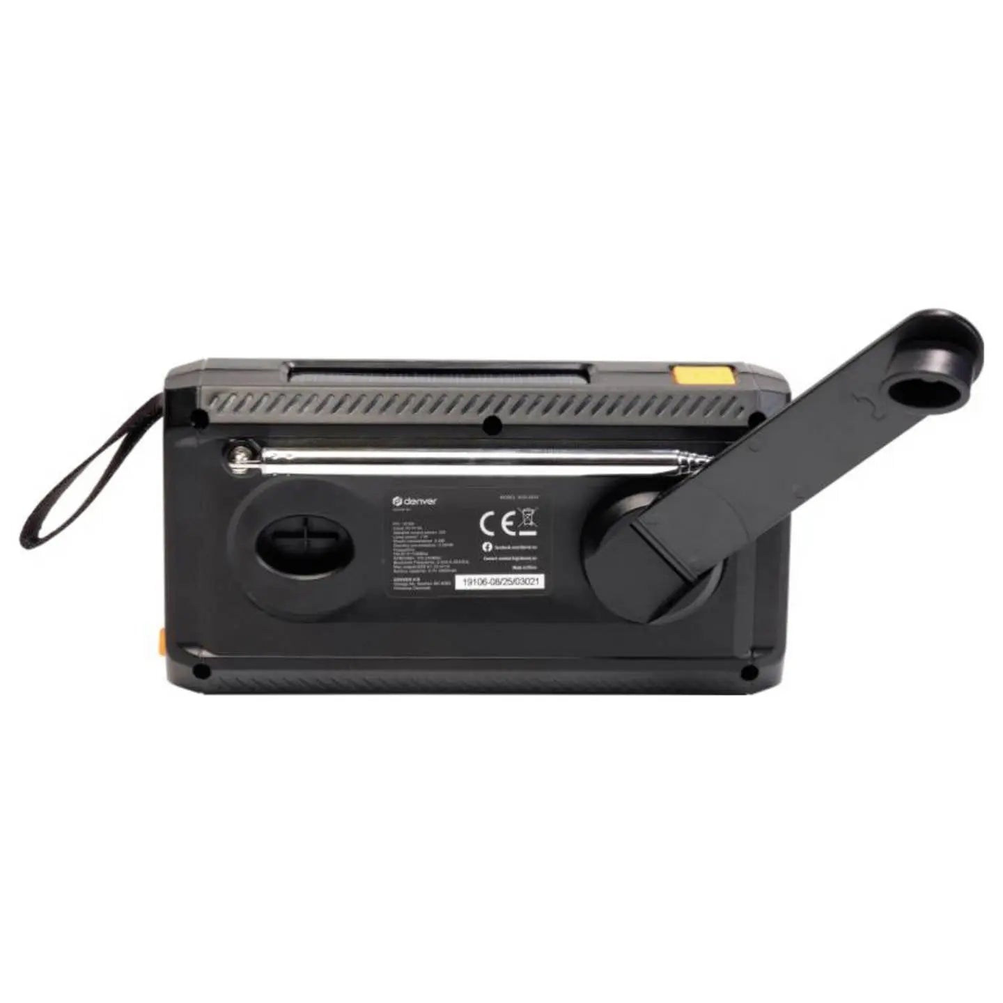 B-Ware Denver Radio Empfänger Akku Radio Schwarz Dab Plus Ukw Powerbank Bluetooth - 5706751088483