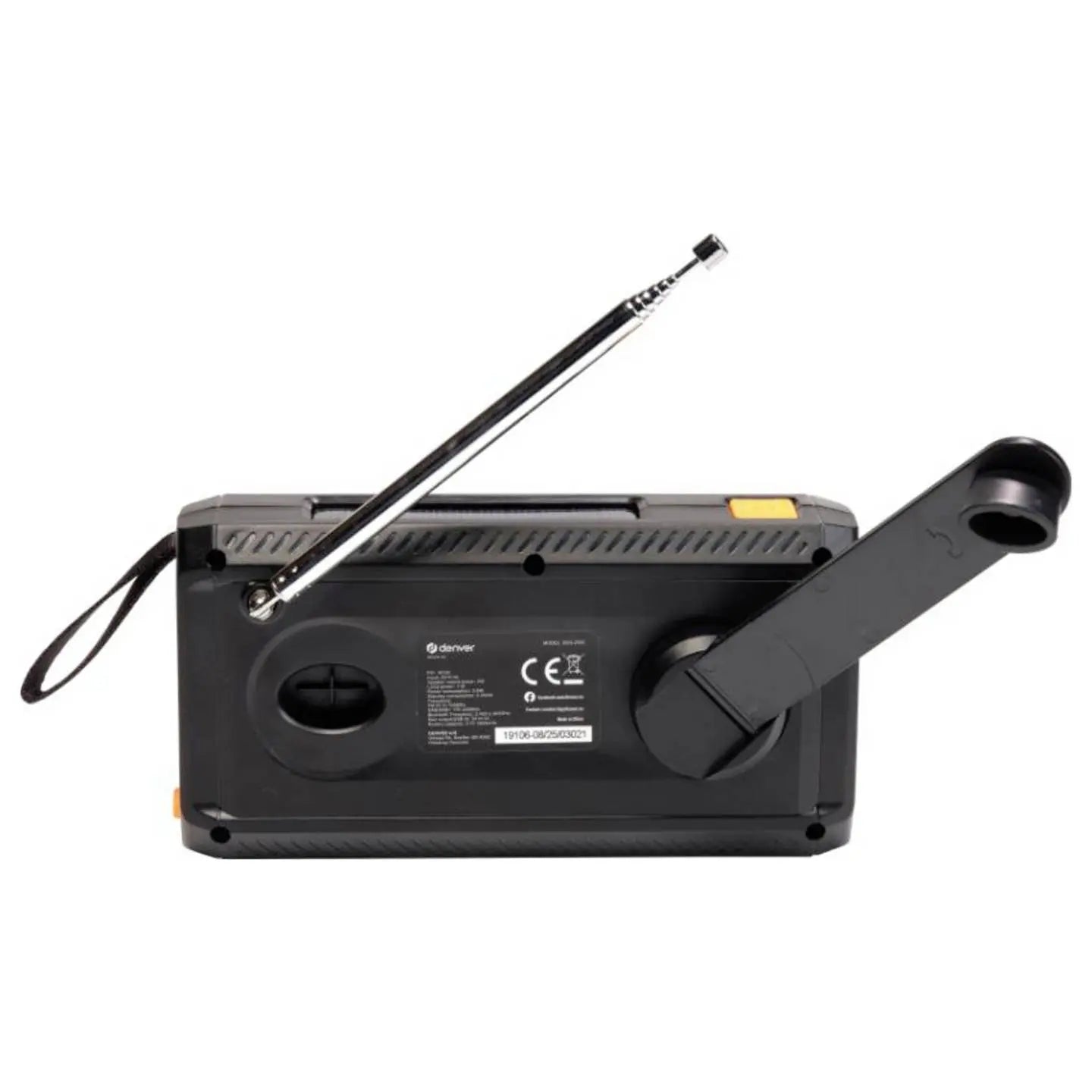 B-Ware Denver Radio Empfänger Akku Radio Schwarz Dab Plus Ukw Powerbank Bluetooth - 5706751088483