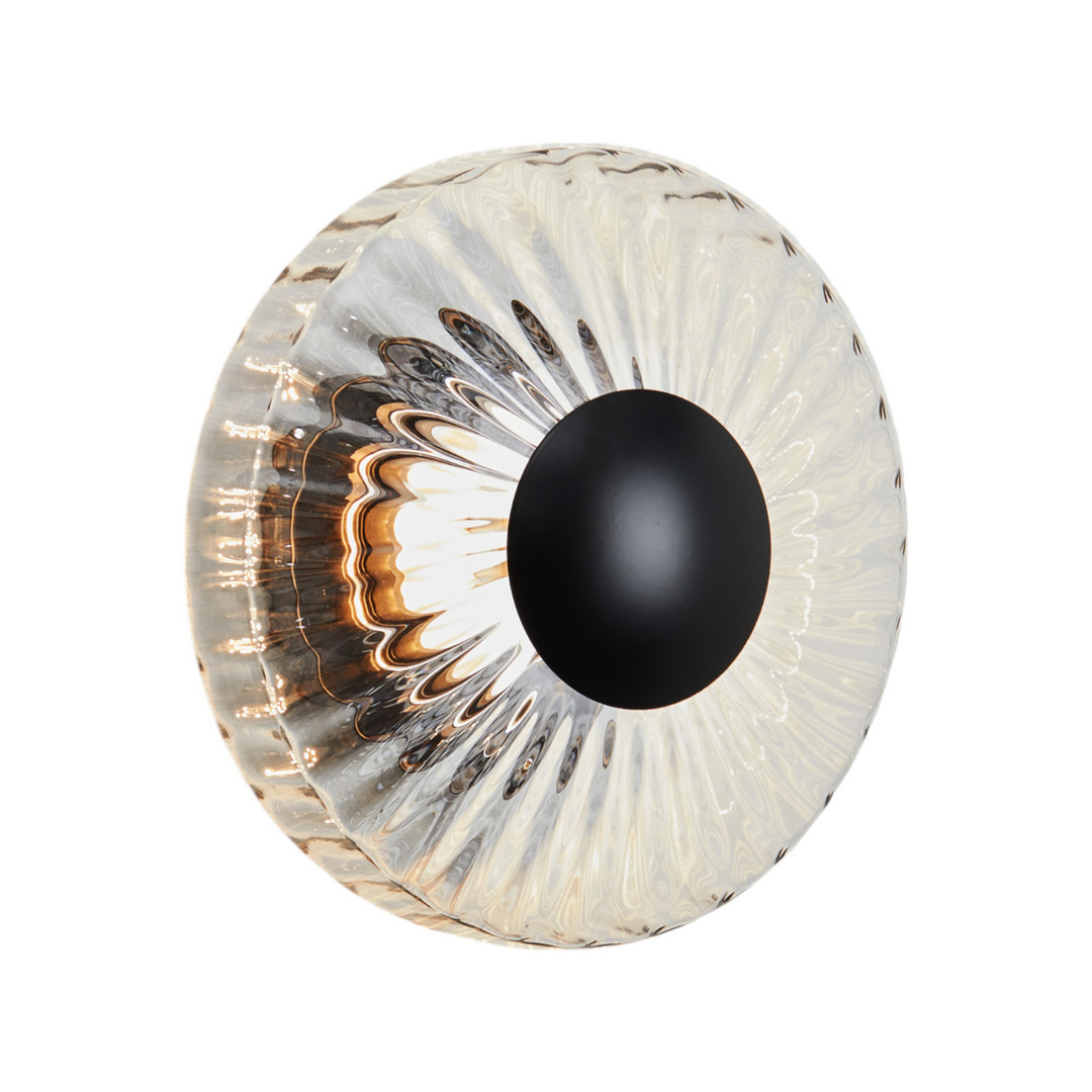 Design By Us Led Außenwandleuchte Wandlampe New Wave Optic Glas Schwarz B-Ware - 5713874230415