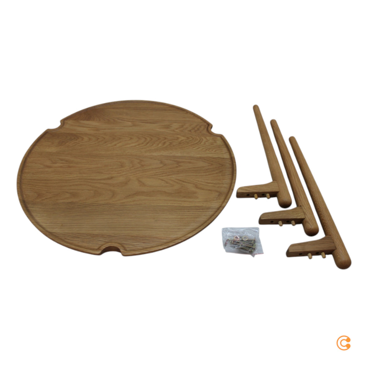 Design House Stockholm Aria Beistelltisch Tisch Holz Eiche hoch SIEHE TEXT/FOTO - 7340043319626