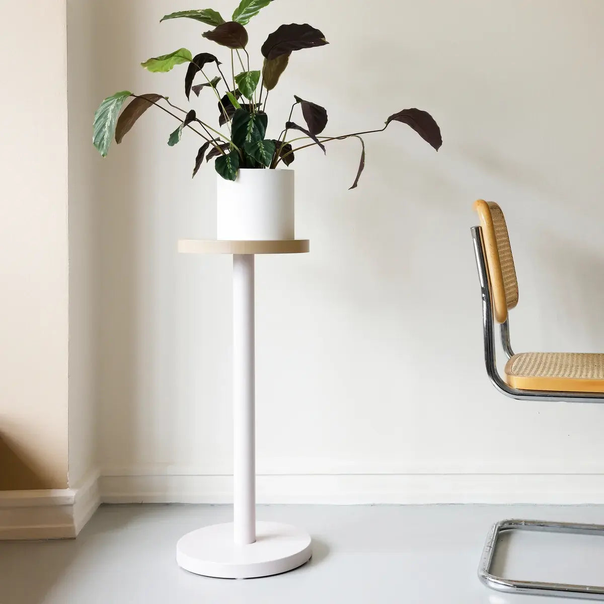 B-Ware Beistelltisch Tisch Design Letters Trisse 3 In 1 Beistelltisch S Beige Ice Blue - 5710498199562