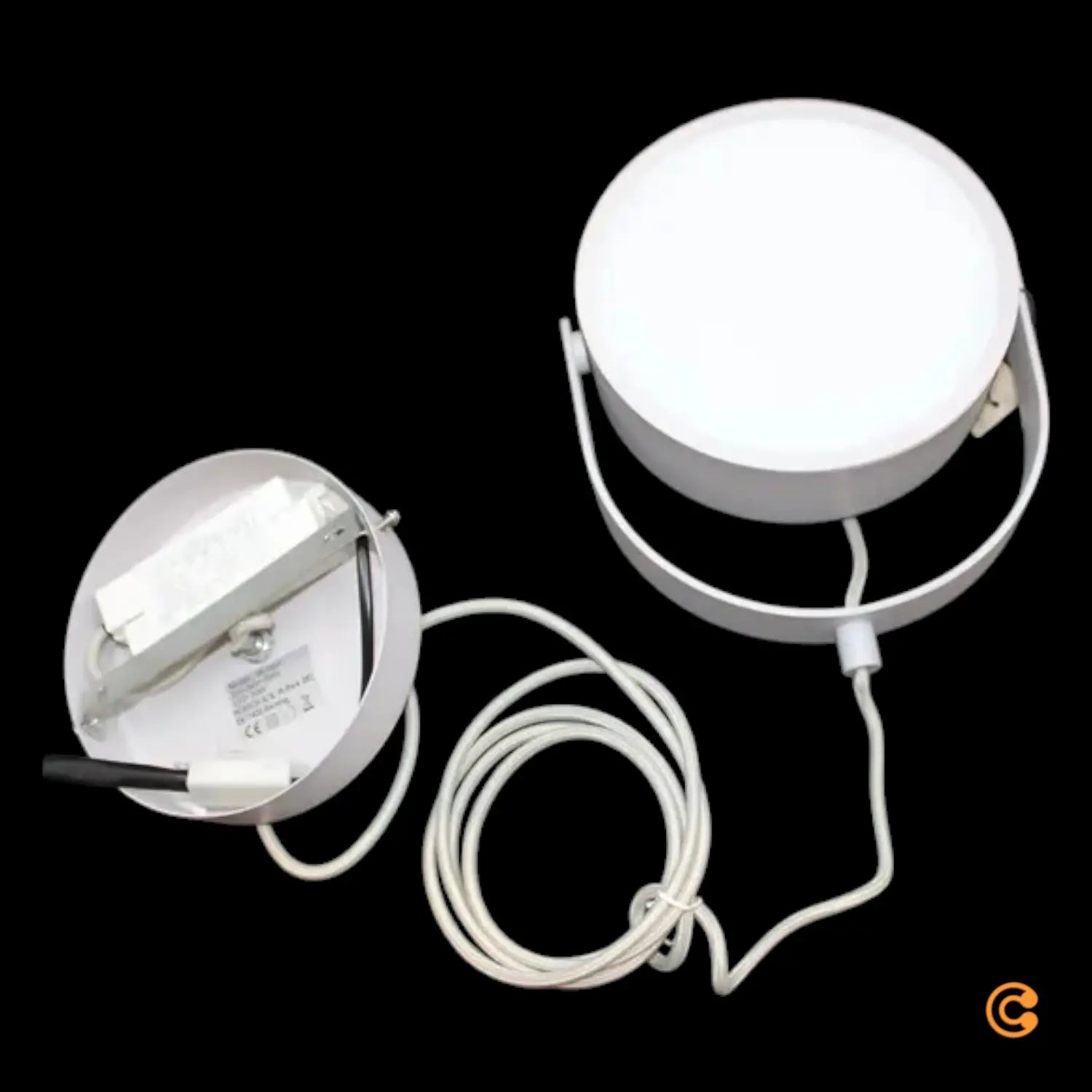 B-Ware Hübsch Interior Stage Pendelleuchte Hängeleuchte Led Hellgrau Siehe Text/Foto - 5712772126080