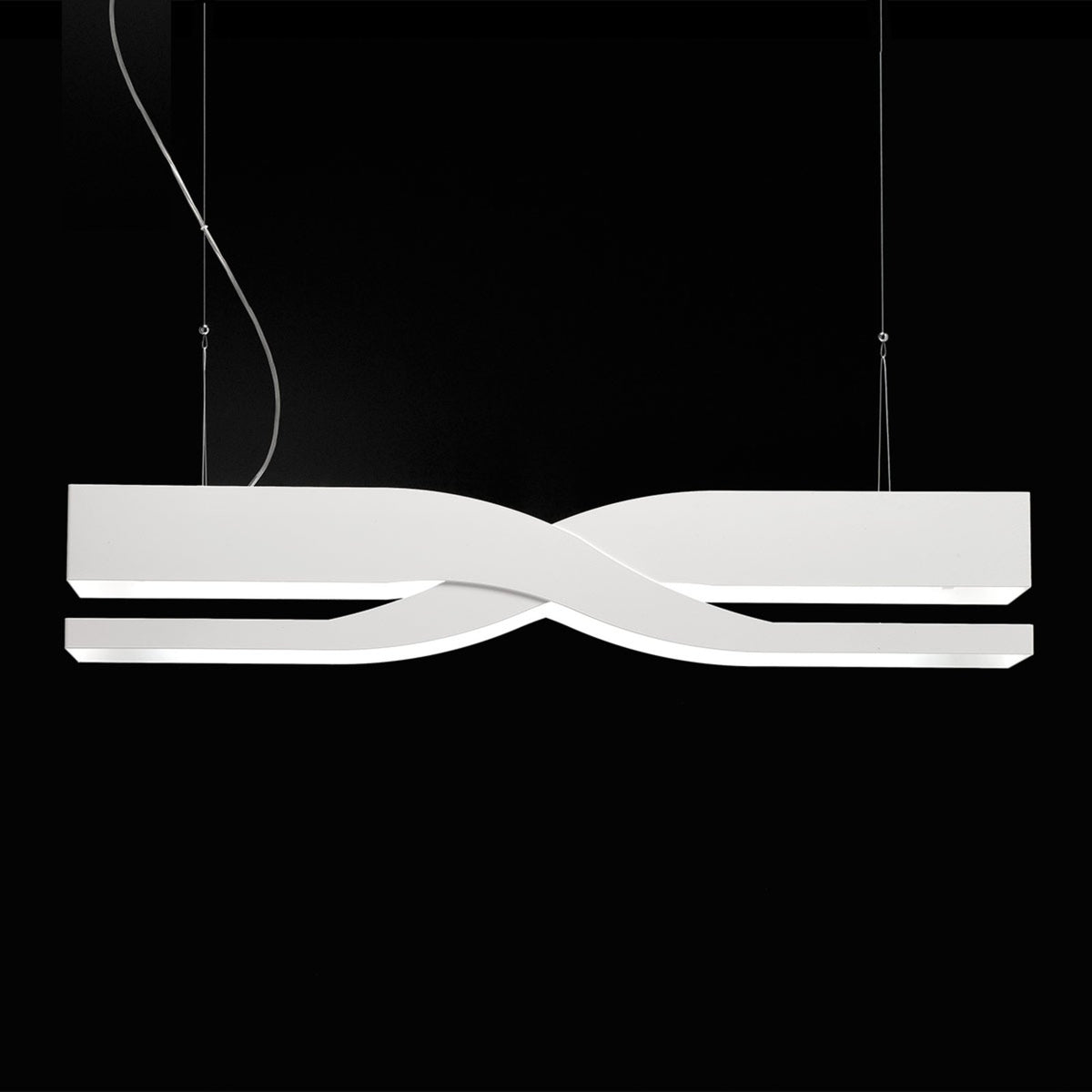 Selène Designer-Hängeleuchte Pendelleuchte Fifi Deckenlampe G5 100 cm Glaslampe - 8023761065844