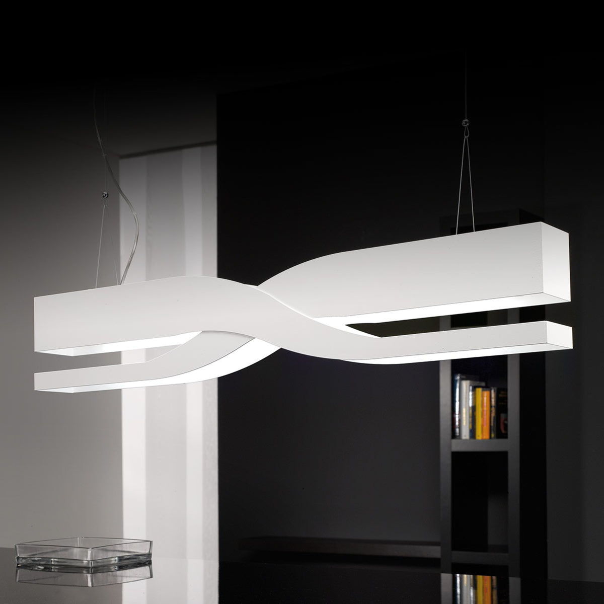 Selène Designer-Hängeleuchte Pendelleuchte Fifi Deckenlampe G5 100 cm Glaslampe - 8023761065844