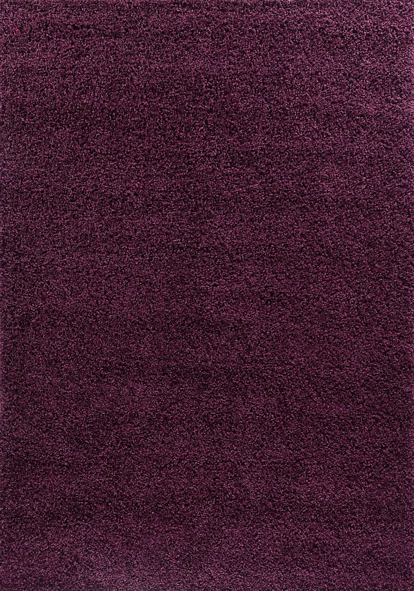 B-Ware Desire Rugs Teppich Vorleger Wohnzimmerteppich Shaggy Teppich Violett 80x150 Cm  - 5056095201100