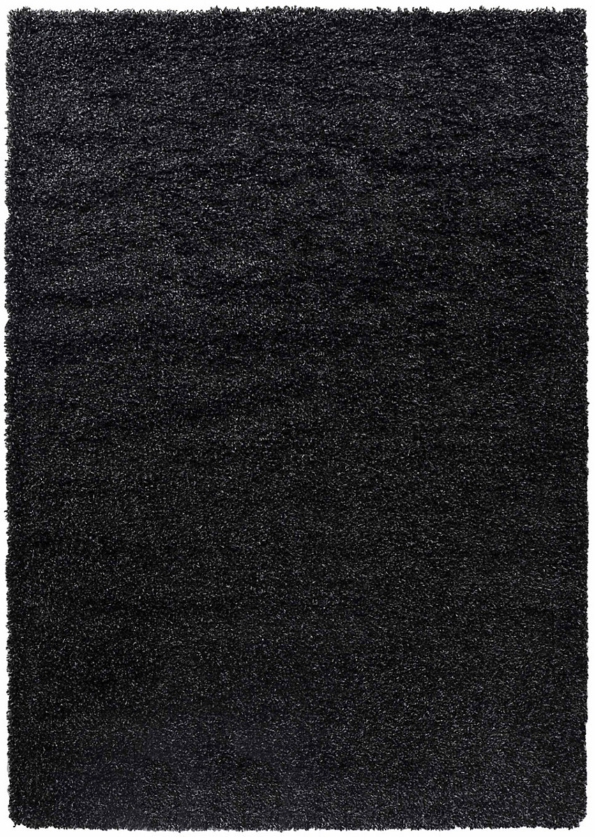 Desire Rugs Teppich Bodenbelag Wohnzimmerteppich Hochflor Anthrazit 120 × 170 Cm B-Ware - 5056095216944