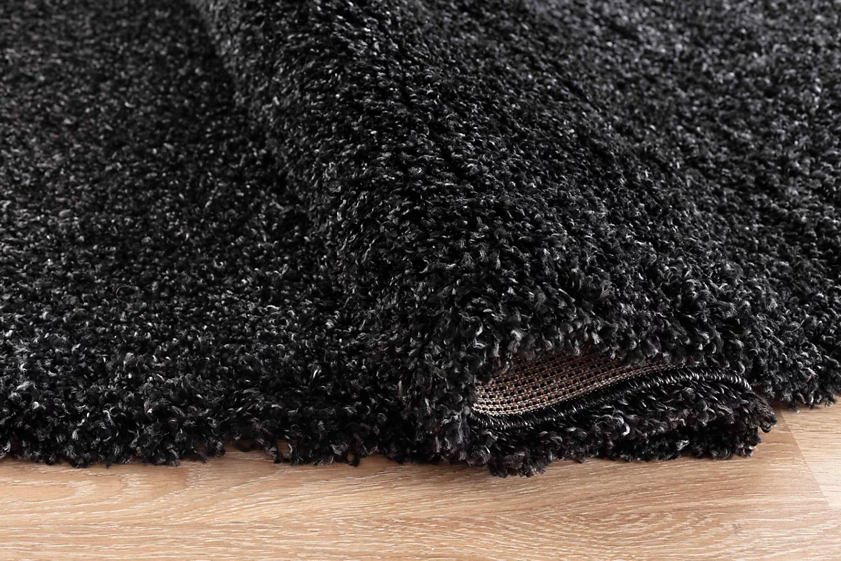 Desire Rugs Teppich Bodenbelag Wohnzimmerteppich Hochflor Anthrazit 120 × 170 Cm B-Ware - 5056095216944