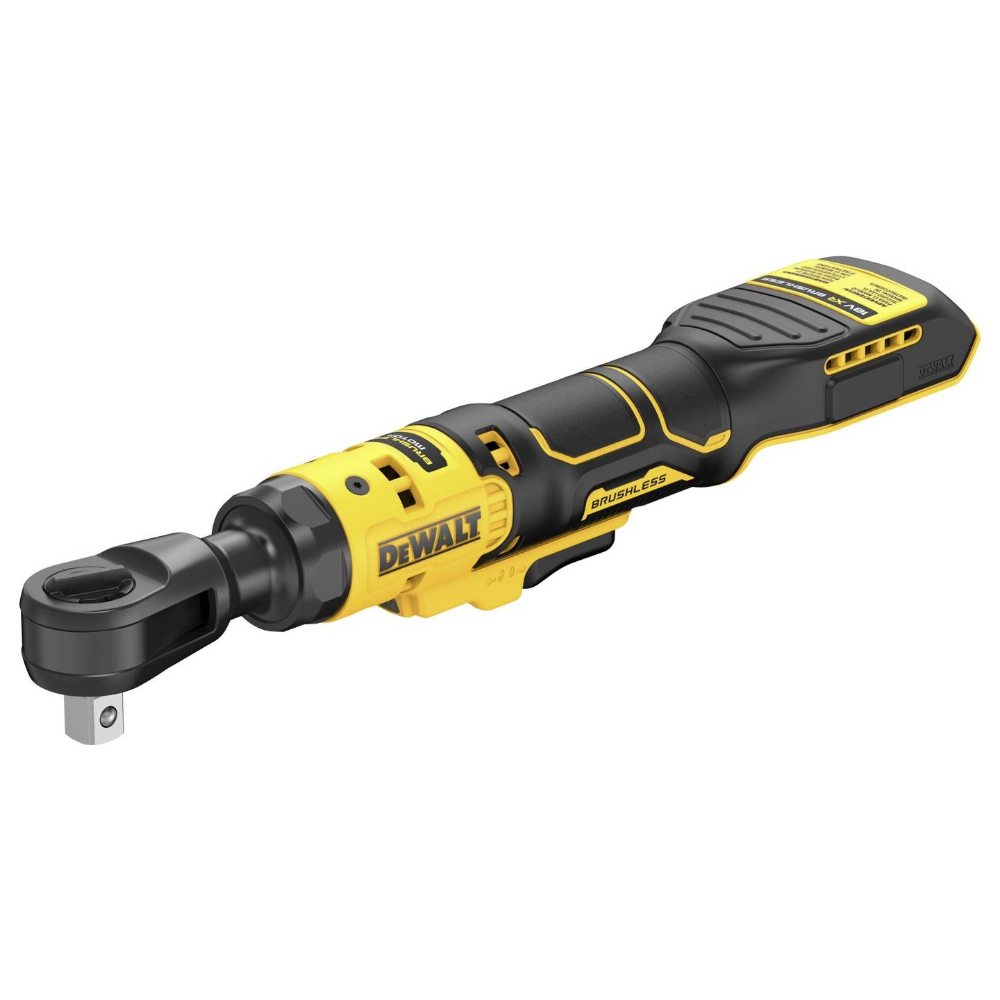 B-Ware Dewalt Akku Ratschenschrauber Ratsche 18 V 12mm Basisversion Schwarz Gelb - 5035048789551