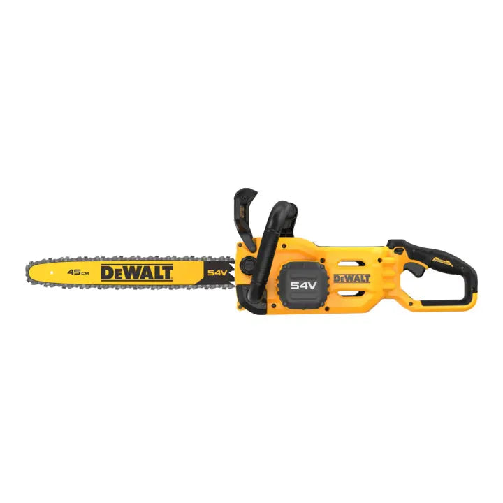 B-Ware Dewalt Kettensäge Motorsäge Akku 54 Volt Schwert 45cm Oregon Kettenschutzköcher