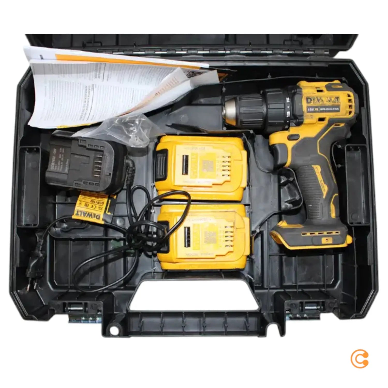B-Ware Dewalt Akku Bohrschrauber Akkuschrauber Bohrmaschine Akku Bohrer Siehe Text/Foto - 5035048721919