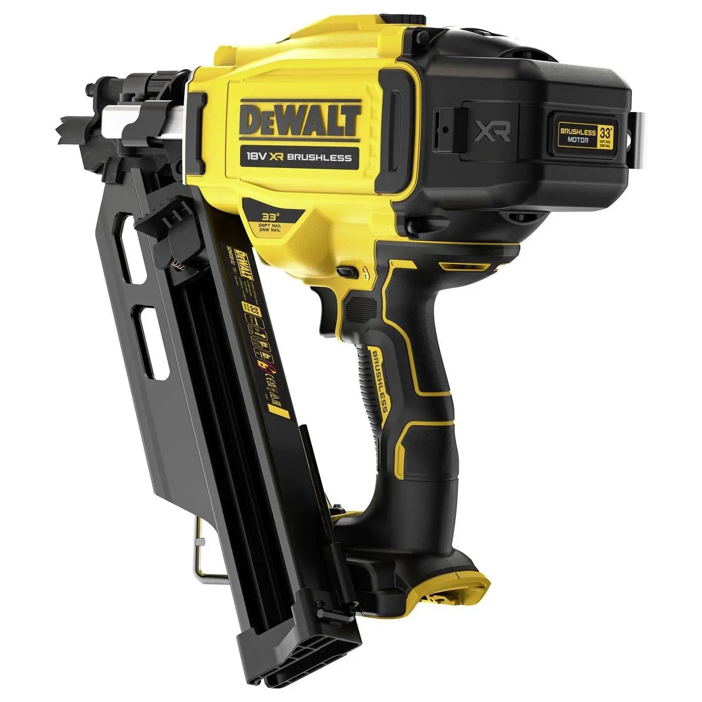 B-Ware Dewalt Akku Nagler Nagelgerät 18 V Einzel  Und Serienauslösung 33 Grad 90mm - 5902013967927