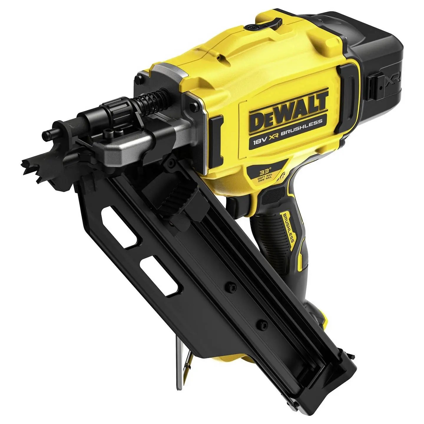 B-Ware Dewalt Akku Nagler Nagelgerät 18 V Einzel  Und Serienauslösung 33 Grad 90mm - 5902013967927
