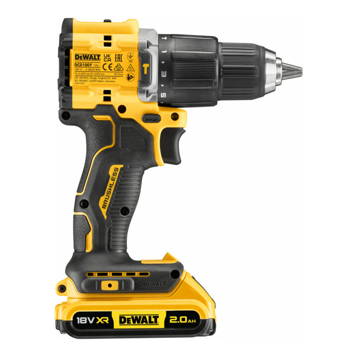 Dewalt Akku Schlagbohrschrauber Bohrmaschine 18 V Schnellladegerät T Stak Box B-Ware - 5054905321314