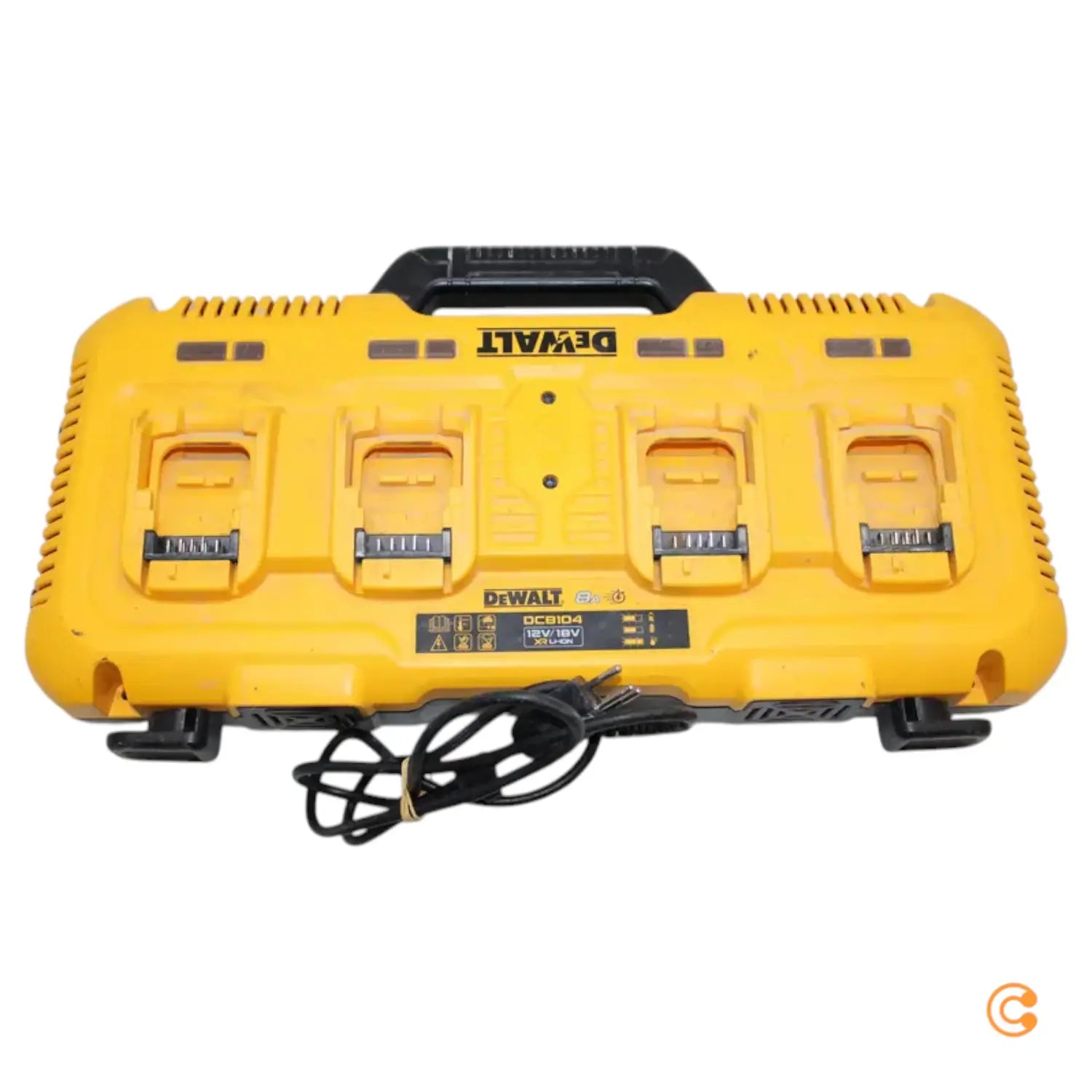 C-Ware Dewalt Akku Vierfach System Schnelladegerät Ladegerät Akku Siehe Text/Foto - 5035048706749
