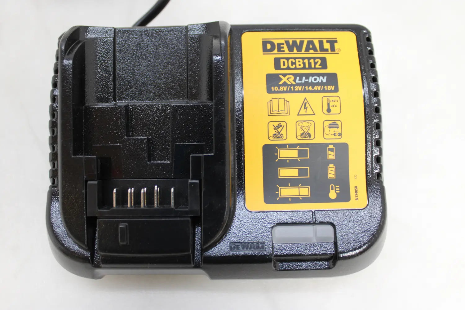 B-Ware De Walt Ladegerät Akkulader Xr Li Ion Akku Dcb 112 Für 10.8 14.4 18 V Batterien - 5035048493120