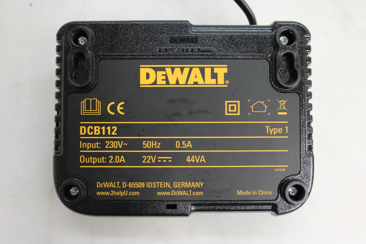 B-Ware De Walt Ladegerät Akkulader Xr Li Ion Akku Dcb 112 Für 10.8 14.4 18 V Batterien - 5035048493120