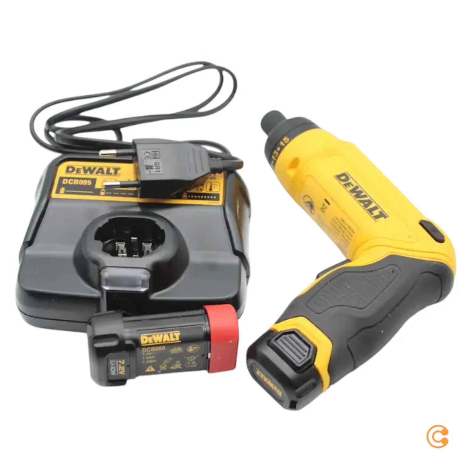 C-Ware Dewalt Dcf680 G2 Akku Knickschrauber Schrauber 7.2 Vdc 1.0 Ah Siehe Text/Foto676 - 4064161392004