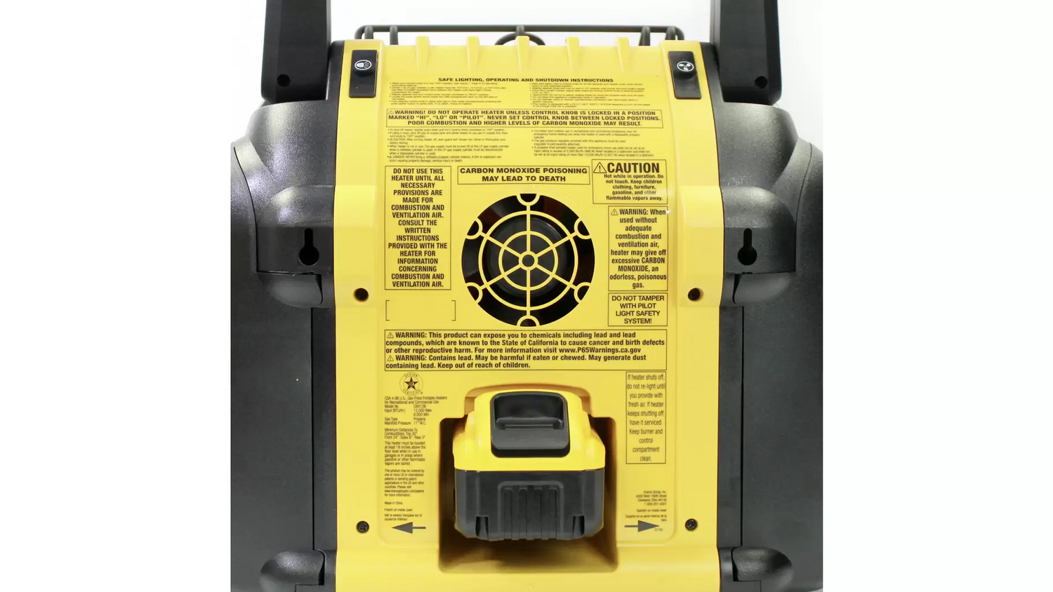 B-Ware Dewalt Dxrh012 E Heizgerät Gasheizer Radiant Heizung Gaslufterhitzer Tragbar 3kw - 89301006645