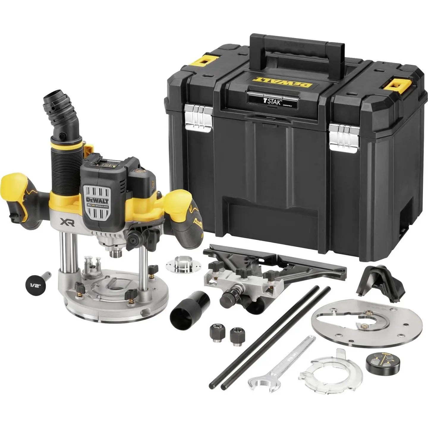 B-Ware Dewalt Oberfräse Fräse Akku Dcw620 Nt Xj Werkzeug Koffer Ohne Akku Ohne Ladegerät - 5035048810330