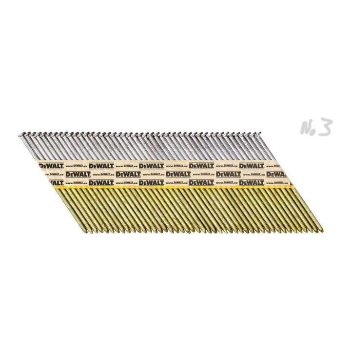 B-Ware Dewalt Streifennagel Nagel 33 Grad 3 1x90mm Ring Feuerverzinkt 2000 Stück - 5902013961352