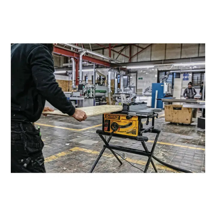 B-Ware Dewalt Tischkreissäge Säge Sägeblatt Schiebestock Parallelanschlag Absaugung - 5035048692653