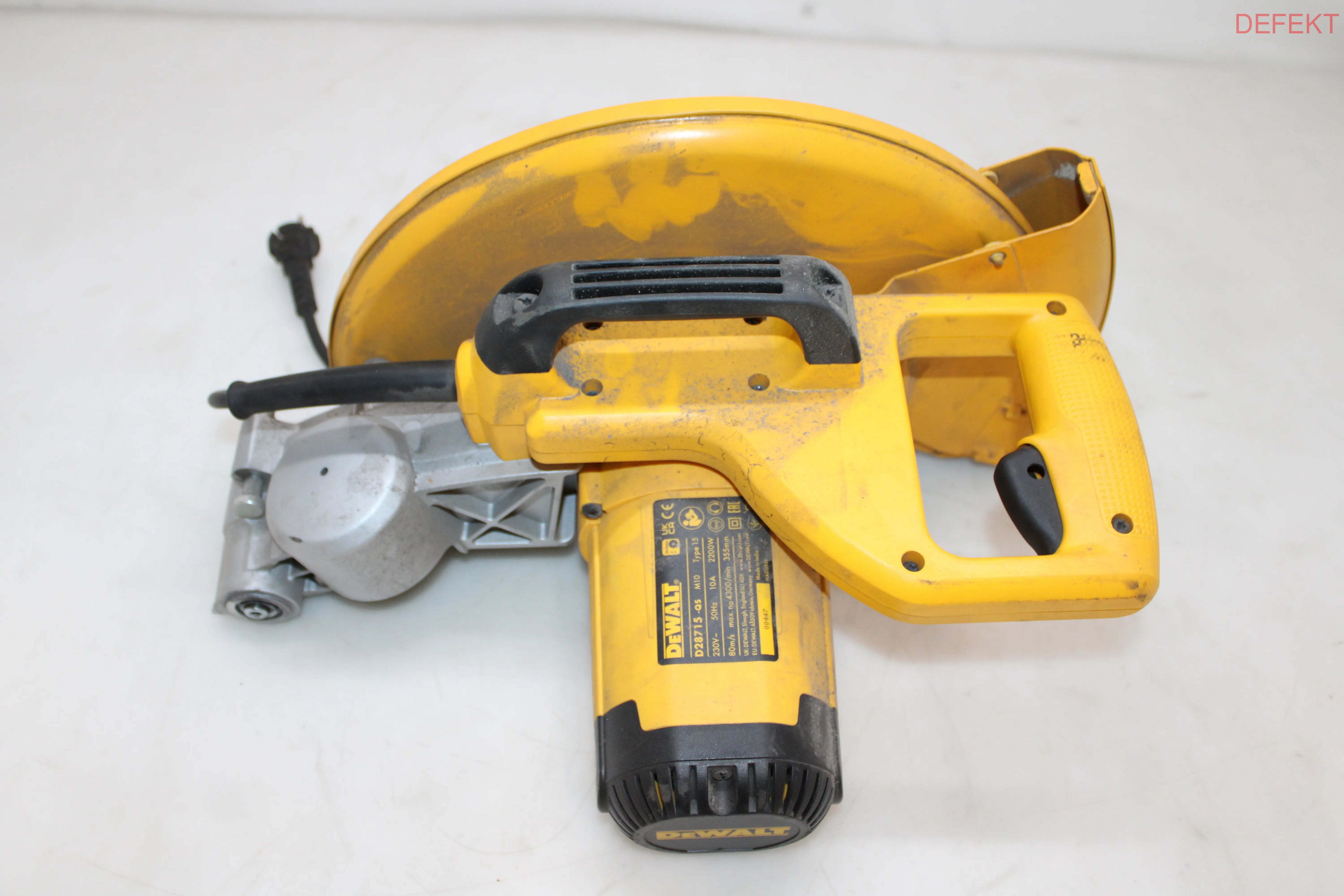 D-Ware Dewalt Trennschleifer Winkelschleifer Flex Metallbearbeitung Defektware Bastler - 5035048166789