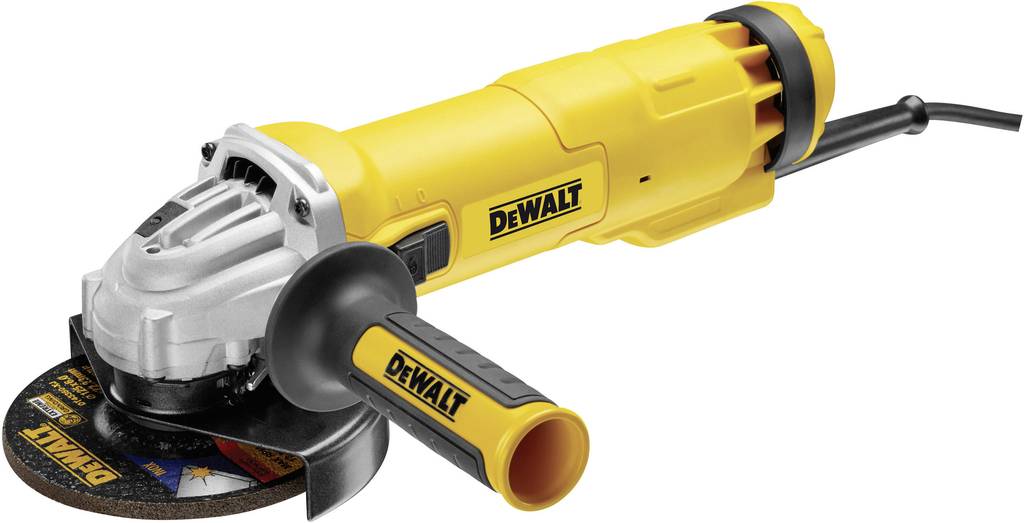 DeWALT DWE4217-QS Winkelschleifer Ø 125 mm / 1200 Watt - Staubpartikelschutz - 5035048464557