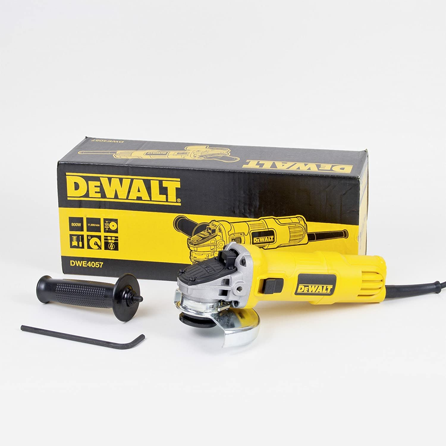B-Ware De Walt Winkelschleifer Wiederanlaufschutz Sanftanlauf Zusatzhandgriff Elektro912 - 5035048633847