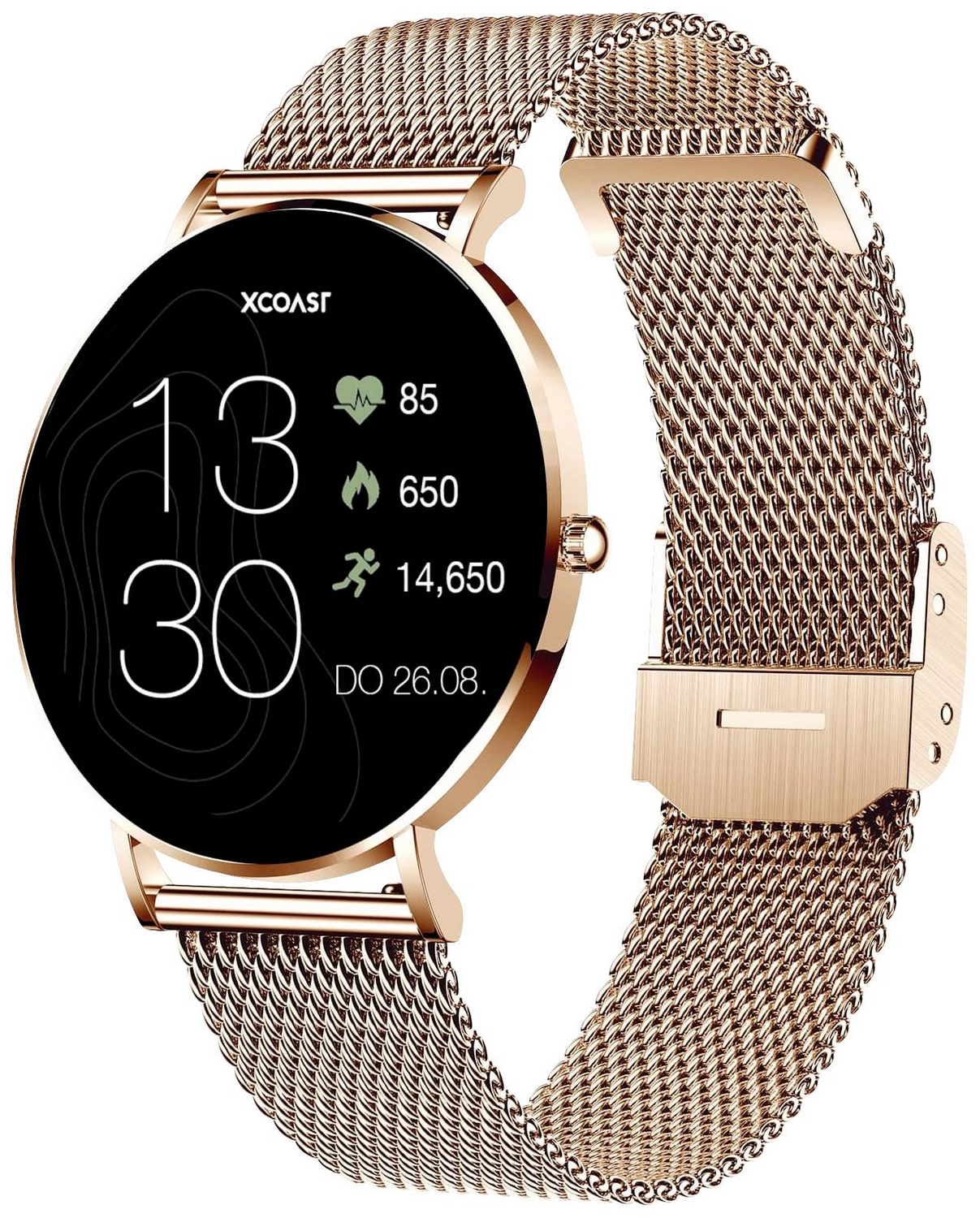 Xcoast Siona 2 Smartwatch 42 Mm Fitness Uhr Wearables Uhr Rosa Defektware D-Ware
