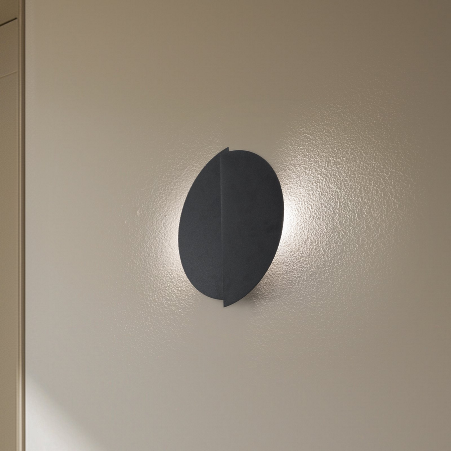 Wandleuchte Form 9 28 Cm X 32 Cm Schwarz Wandlampe Lampe Leuchte Spot G9 Licht B-Ware - 5901738923416
