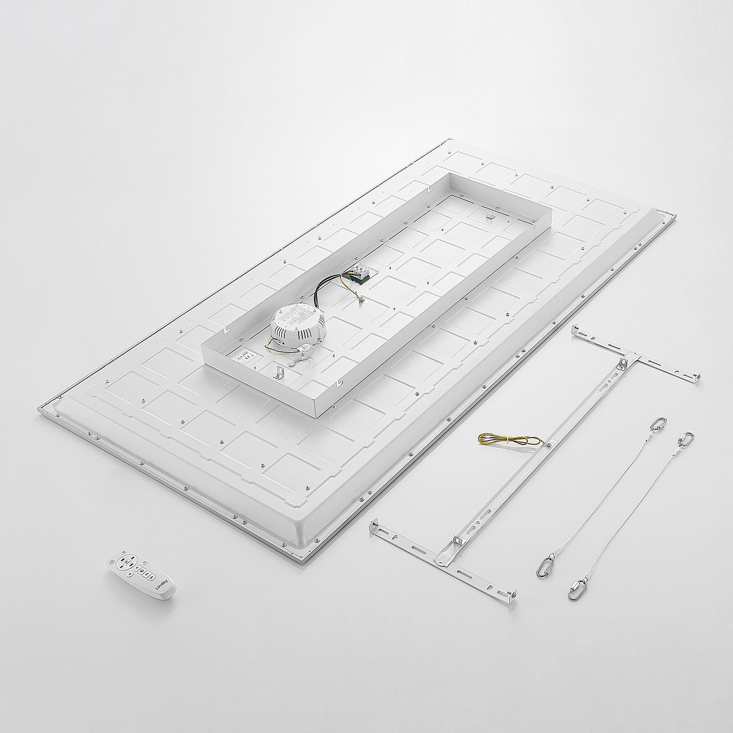 Lindby Stenley Led Panel Cct Deckenlampe Hängeleuchte Leuchte Lampe 119x59 Cm402 B-Ware - 4251096571592